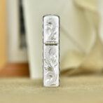ZippoPlatedSilverArabesqueHandEngraved_02