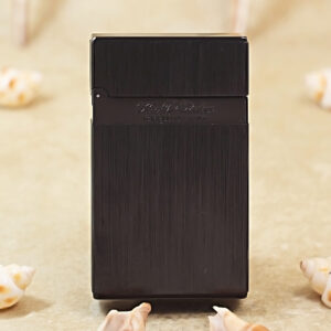 Karl Wieden Line 2 Cling Sound Brushed Black ice Lighter