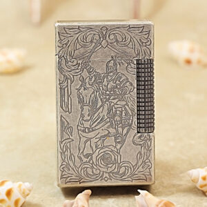 Karl Wieden Line 2 Cling Sound Antique Silver Rose With Knight Lighter