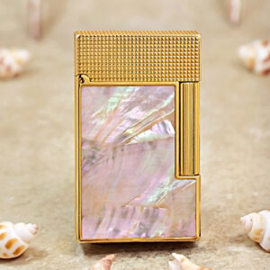 Karl Wieden Line 2 Cling Sound Mother Of Pearl Golden Lighter