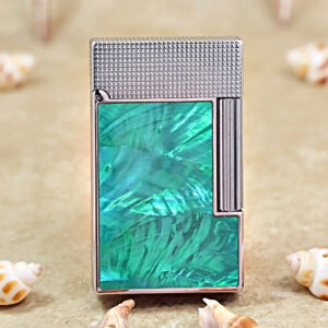 Karl Wieden Line 2 Cling Sound Green Mother Of Pearl Silver Lighter