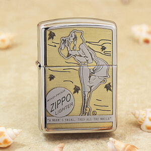 Zippo High Chrome Engraved Windy Lighter