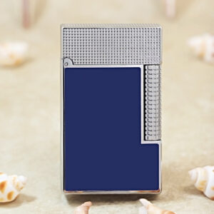 Karl Wieden Line 2 Perfect Ping Blue Lacquer With Silver Lighter