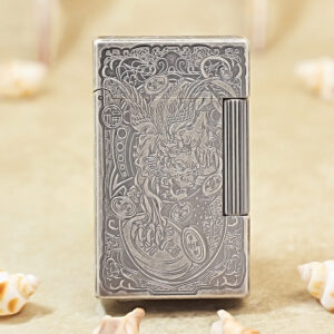 Karl Wieden Line 2 Cling Sound Antique Silver Brave Troops Lighter