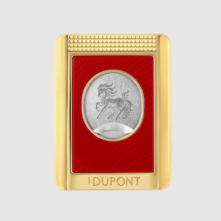 S.T. Dupont Year of the Horse red cigar cutter stand 003480H