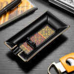 CigarLoong CL-022 slim single-cigar ceramic ashtray, alternate product view 7