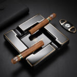 CigarLoong CL-005 maze motif four-cigar ceramic ashtray, alternate product view 2