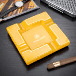 CigarLoong CL-005 maze motif four-cigar ceramic ashtray, alternate product view 8