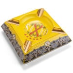 CigarLoong CL-019 Opus X motif four-cigar ceramic ashtray, alternate product view 6