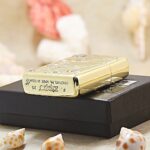 KZ117 Tom and Jerry engraved lighter displayed on the original Zippo box
