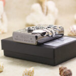 Japanese Zippo Black Ice dragon head emblem lighter – alternate view 5