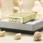 KZ167 brass Zippo 1941 Replica with Windy engraving, side view