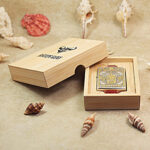 KZ180 World of Warcraft-themed lighter with bamboo presentation box