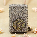 Zippo Antique King of Elephants Metal Jacket Lighter – alternate view 1