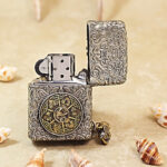 Zippo Antique King of Elephants Metal Jacket Lighter – alternate view 3