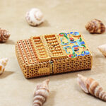 Zippo Gold-Tone Enamel Auspicious Beasts Jacket Lighter – alternate view 4