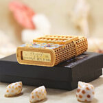 Zippo Gold-Tone Enamel Auspicious Beasts Jacket Lighter – alternate view 5