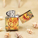 Zippo Year of the Horse full-wrap color lighter – alternate view 3