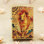 Zippo Year of the Horse full-wrap color lighter