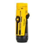 LUBINSKI YJA-10038 3-in-1 single-jet cigar lighter with punch and cigar rest, alternate presentation view
