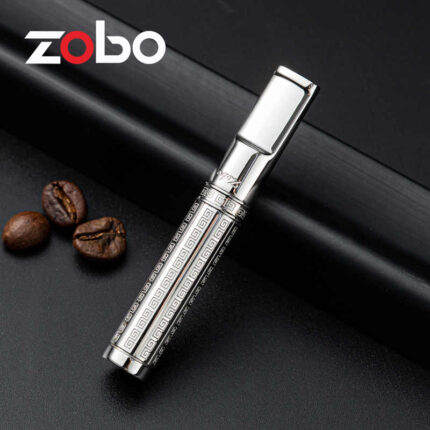 ZOBO ZB-370 reusable stainless steel cigarette filter holder in gold silver and black