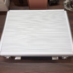 Aluminum alloy 40-lighter collectible display case for Zippo lighters
