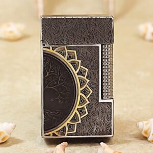 Karl Wieden Line 2 Cling Sound Black ice Tree of Life Lighter