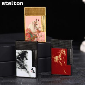 Stelton Line 2 Perfect Ping Sound Year of Horse Lighter