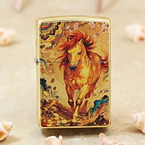Zippo Windproof 540 Color Year of Horse Lighter