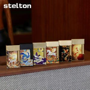 Stelton Line 2 Perfect Ping Sound Chinese Lacquer Art Lighter