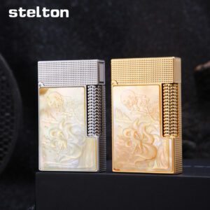 Stelton Line 2 Perfect Ping Sound Mother-of-Pearl Nine-Tailed Fox Lighter
