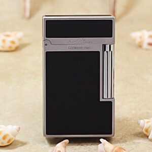 Karl Wieden Line 2 Black Chinese Lacquer Godfather Lighter