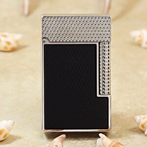 Karl Wieden Line 2 Palladium With Black Lacquer Lighter