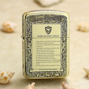 Zippo 1941 Replica Brass 5-Sides Game of Thrones Lighter