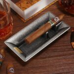 CigarLoong CL-025 titanium alloy single-cigar ashtray