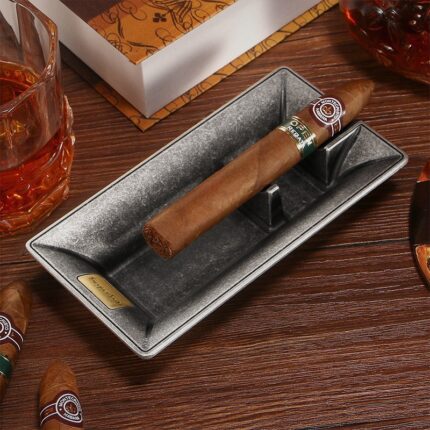 CigarLoong CL-025 titanium alloy single-cigar ashtray