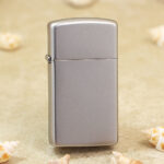 Zippo Slim Satin Chrome lighter 1605