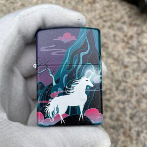 Zippo 540 Color Printing Process Unicorn Lighter