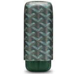 CigarLoong CL-033 wave-pattern leather cigar case for two cigars, alternate product view 5