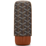 CigarLoong CL-033 wave-pattern leather cigar case for two cigars, alternate product view 8