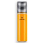 Orange cigar lighter with a silver textured cap and 'CIGARLOONG' logo on the body