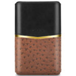 CigarLoong CL-040 leather and cedar-lined cigar case for four cigars, alternate product view 4