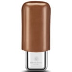 CigarLoong CL-042 stainless steel and cedar wood cigar case for two cigars, alternate product view 10