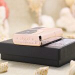 Japanese Zippo Armor Rose Gold Mother-of-Pearl inlay lighter - view 6