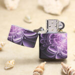 Zippo Aurora Night Sky full-wrap color lighter – alternate view 2