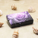 Zippo Aurora Night Sky full-wrap color lighter – alternate view 3
