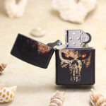 Zippo Ghost Eye full-wrap color lighter – alternate view 2