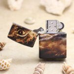 Zippo Eye of the Sky full-wrap color lighter – alternate view 2