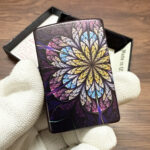 Zippo Floral Bloom full-wrap color lighter – alternate view 2