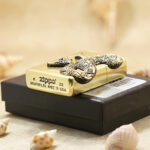Japanese Zippo etched brass Large Snake Emblem lighter - view 6